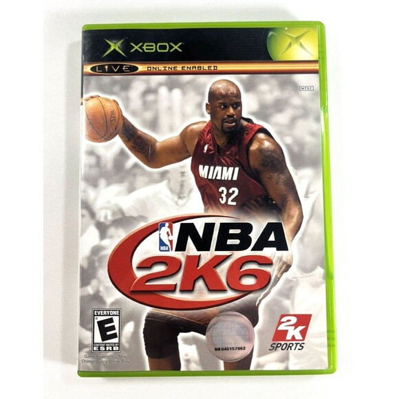 NBA 2K6 Microsoft Xbox 2005 2K Sports Complete with Manual Tested - Picture 1 of 9